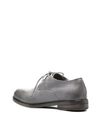 silberne Leder Derby Schuhe von Marsèll