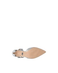 silberne Leder Pumps von Caprice