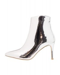 silberne Leder Stiefeletten von BEBO
