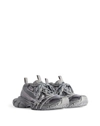 silberne niedrige Sneakers von Balenciaga
