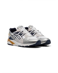 silberne niedrige Sneakers von Asics