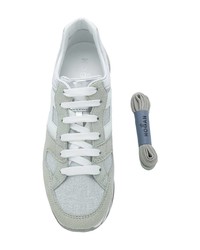 silberne niedrige Sneakers von Hogan