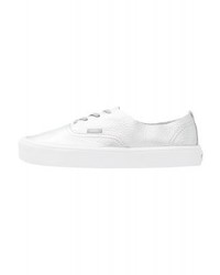 silberne niedrige Sneakers von Vans