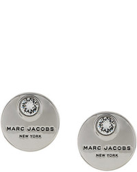 silberne Ohrringe von Marc Jacobs