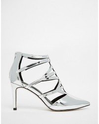 silberne Pumps von Asos