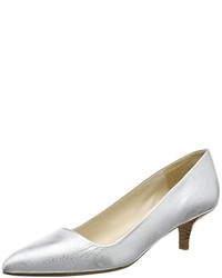 silberne Pumps von Paco Gil