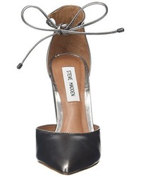 silberne Pumps von Steve Madden