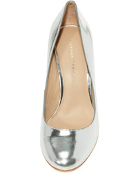 silberne Pumps von Loeffler Randall