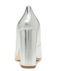 silberne Pumps von Loeffler Randall