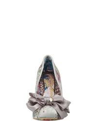 silberne Segeltuch Pumps von Irregular Choice