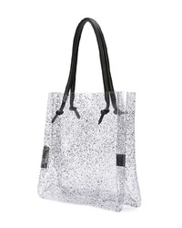 silberne Shopper Tasche aus Leder von Maryam Nassir Zadeh