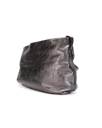 silberne Shopper Tasche aus Leder von Marsèll