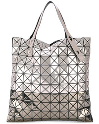 silberne Shopper Tasche von Bao Bao Issey Miyake