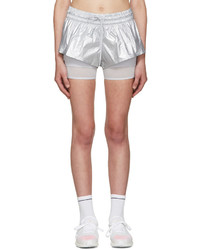 silberne Shorts von adidas by Stella McCartney