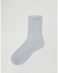silberne Socken von Asos