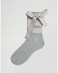 silberne Socken von Asos