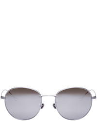 silberne Sonnenbrille von Ann Demeulemeester