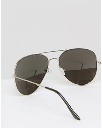silberne Sonnenbrille von Reclaimed Vintage
