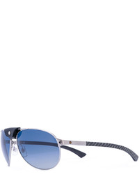silberne Sonnenbrille von Cartier