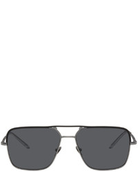 silberne Sonnenbrille von Giorgio Armani