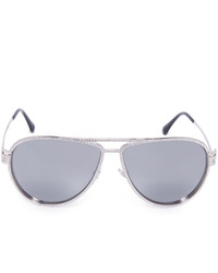 silberne Sonnenbrille von Versace