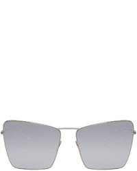 silberne Sonnenbrille von Maison Margiela