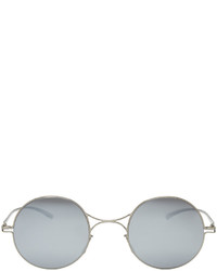 silberne Sonnenbrille von Maison Margiela
