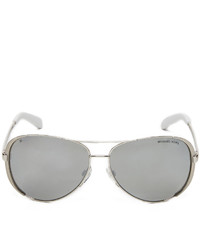silberne Sonnenbrille von Michael Kors