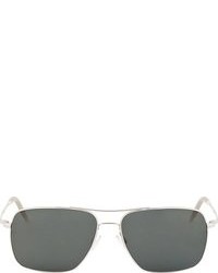 silberne Sonnenbrille von Oliver Peoples