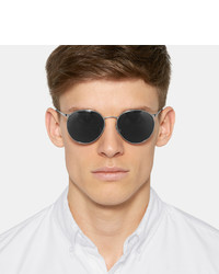 silberne Sonnenbrille von Dries Van Noten