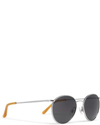 silberne Sonnenbrille von Dries Van Noten