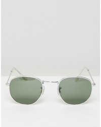 silberne Sonnenbrille von Reclaimed Vintage