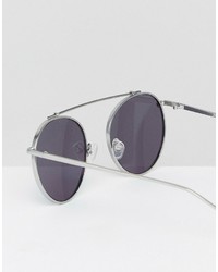 silberne Sonnenbrille von Jeepers Peepers