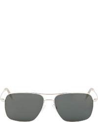 silberne Sonnenbrille von Oliver Peoples