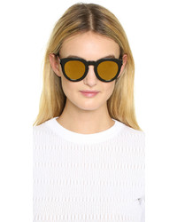 silberne Sonnenbrille von Saint Laurent