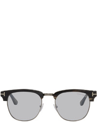 silberne Sonnenbrille von Tom Ford