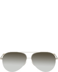 silberne Sonnenbrille von Victoria Beckham