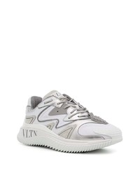 silberne Sportschuhe von Valentino Garavani