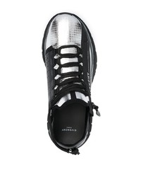 silberne Sportschuhe von Givenchy