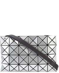 silberne Taschen mit geometrischem Muster von Bao Bao Issey Miyake