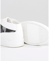 silberne Turnschuhe von Asos