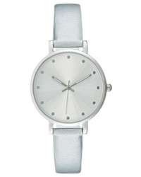 silberne Uhr von Even&Odd