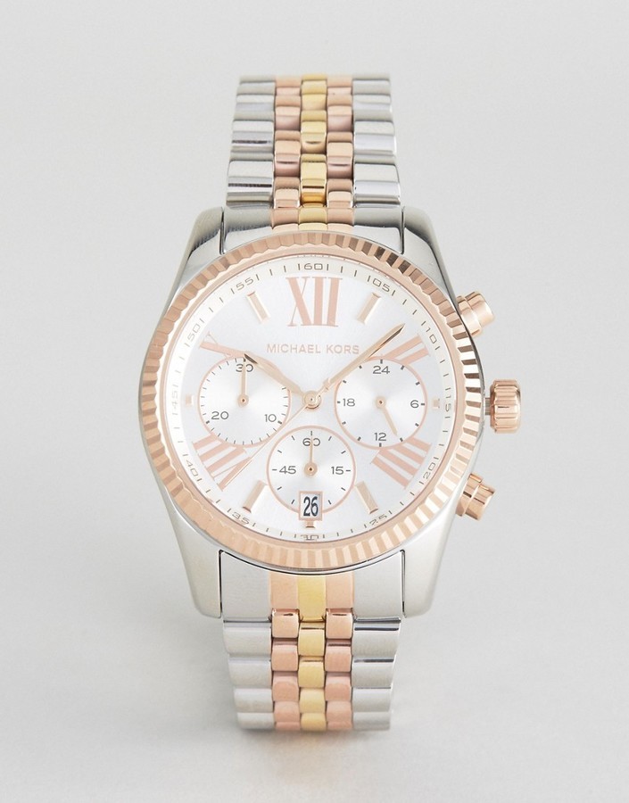 silberne Uhr von Michael Kors, €292 Asos Lookastic