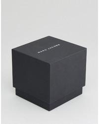 silberne Uhr von Marc Jacobs