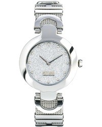 silberne Uhr von Moschino Cheap & Chic