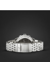 silberne Uhr von Breitling