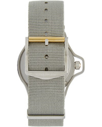 silberne Uhr von Givenchy