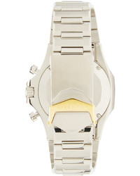 silberne Uhr von Givenchy