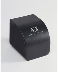 silberne Uhr von Armani Exchange