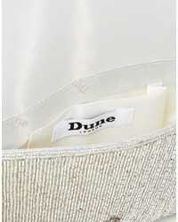 silberne Perlen Clutch von Dune